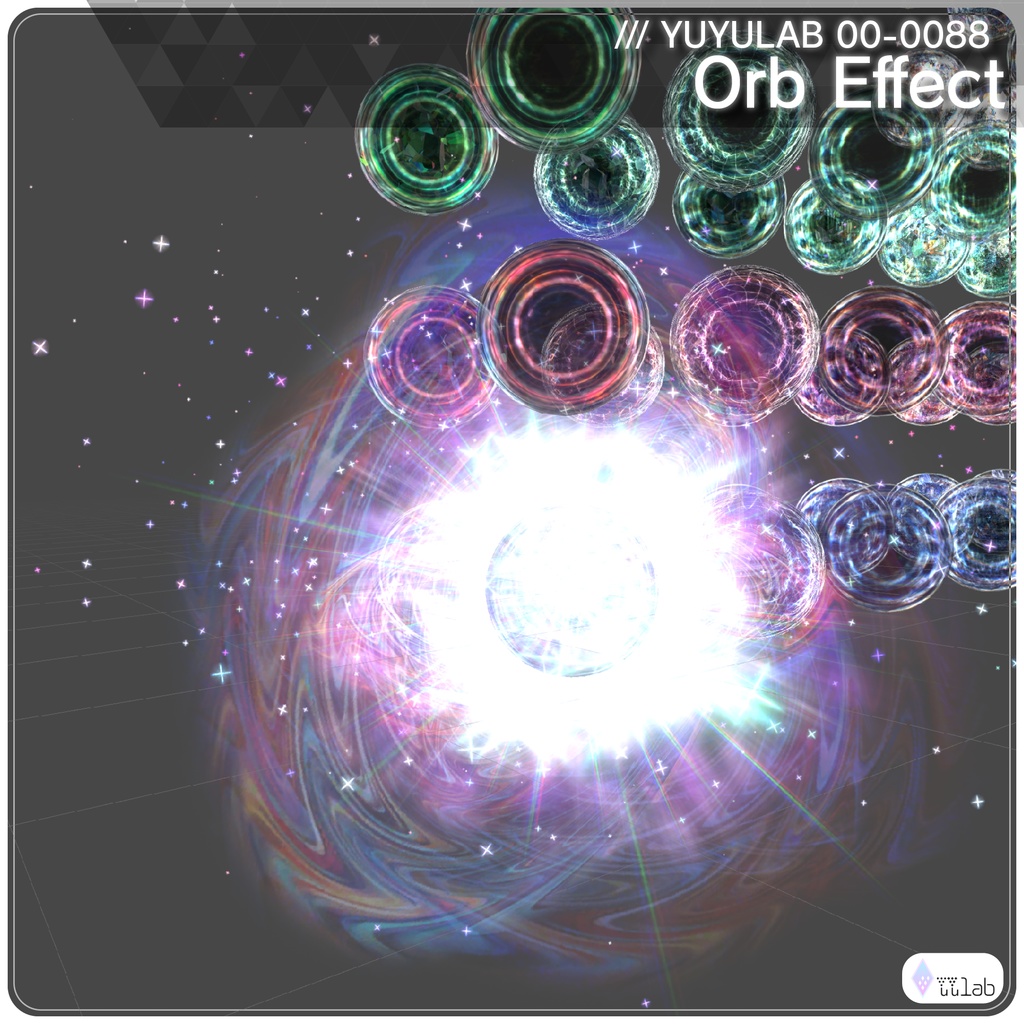YUYULAB 00-0088 Effect オーブエフェクト 【VRchat想定】