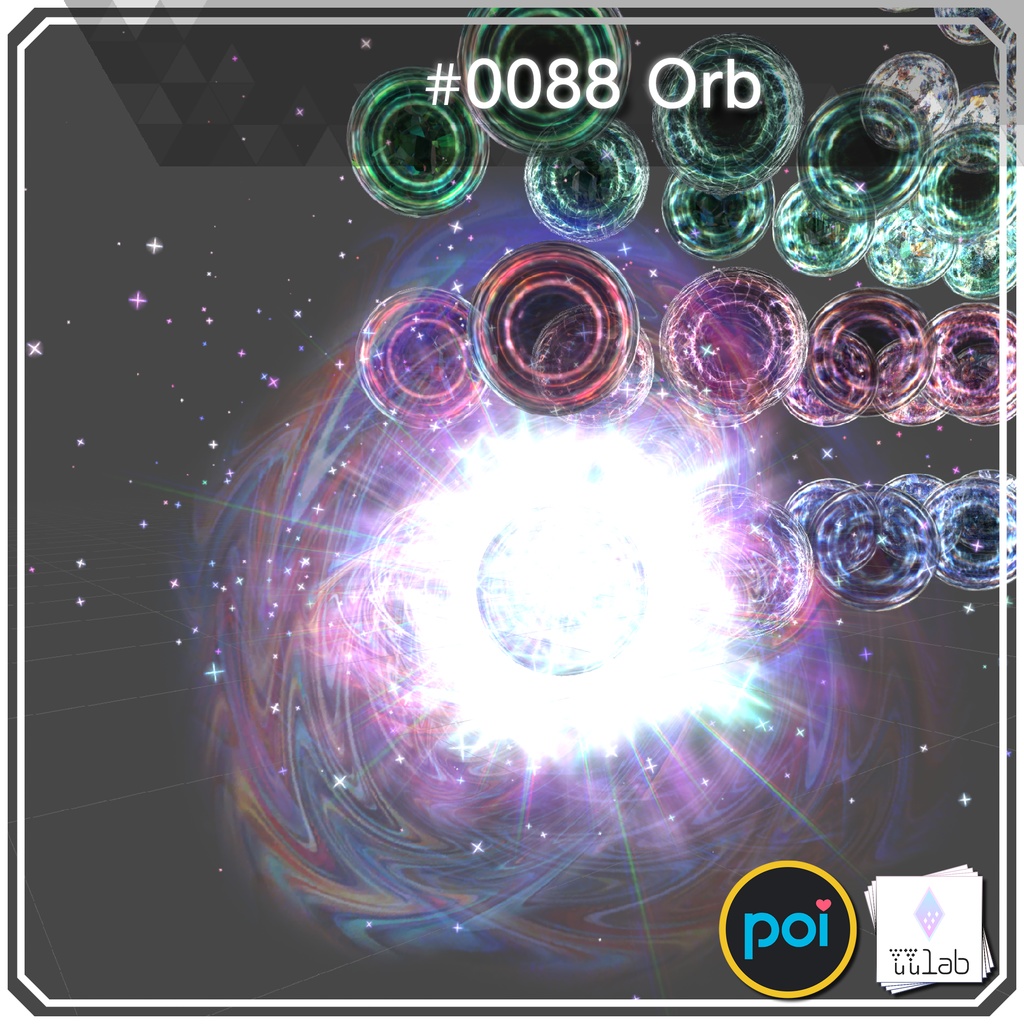 YUYULAB #0088 Effect オーブ 【VRchat想定】