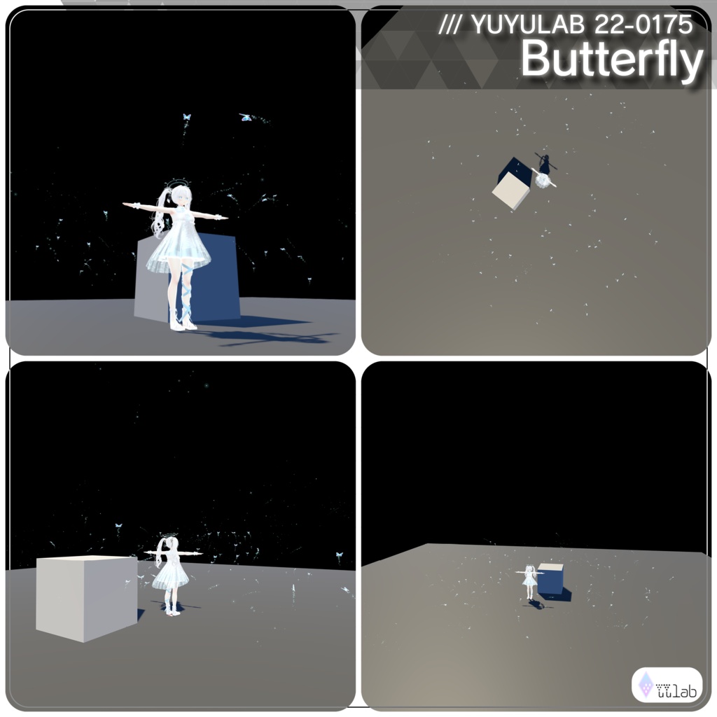 YUYULAB 22-0175 AvatarEffect アバターパフォーマンスエフェクト 【MA対応・VRchat想定】