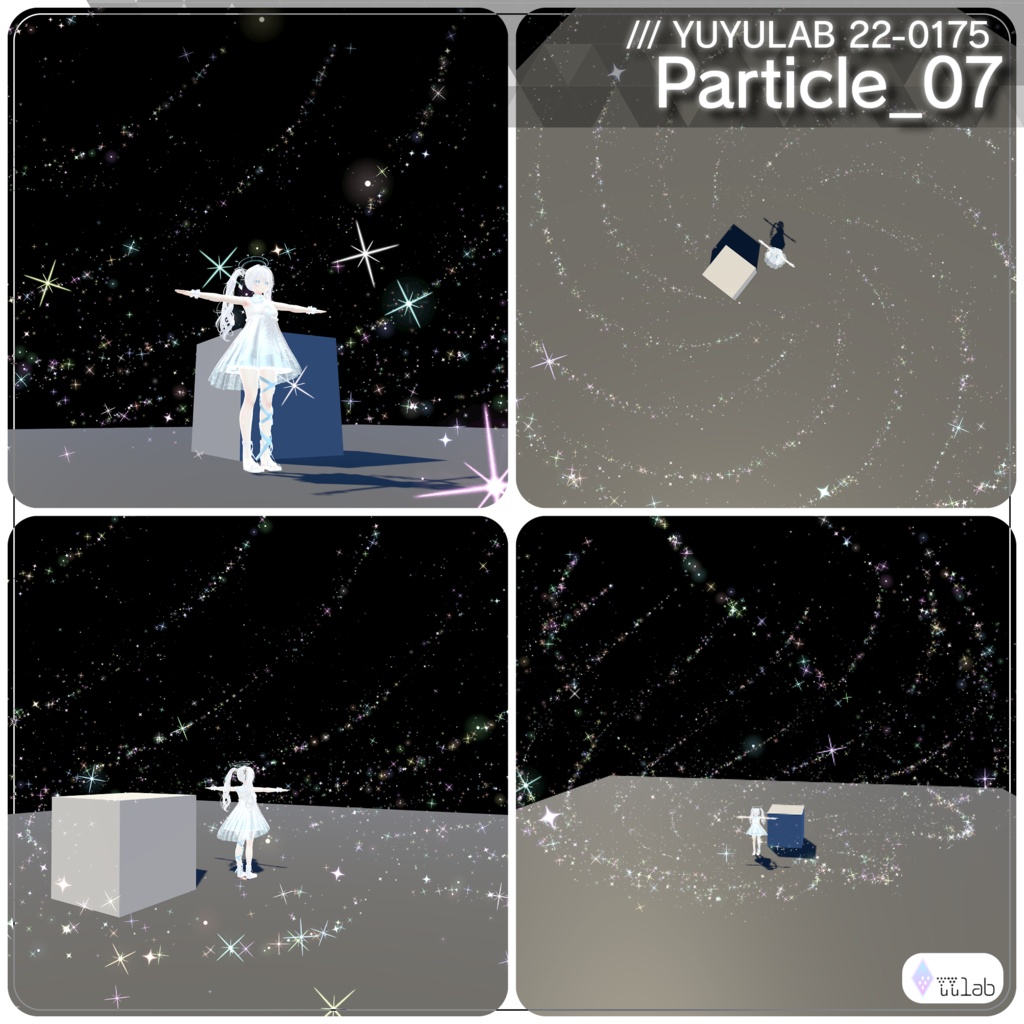 YUYULAB 22-0175 AvatarEffect アバターパフォーマンスエフェクト 【MA対応・VRchat想定】