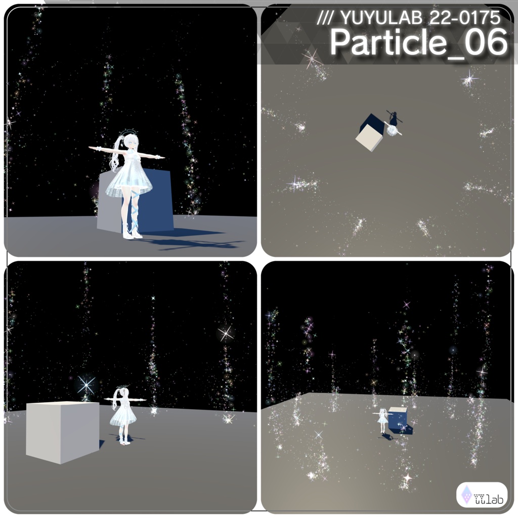YUYULAB 22-0175 AvatarEffect アバターパフォーマンスエフェクト 【MA対応・VRchat想定】