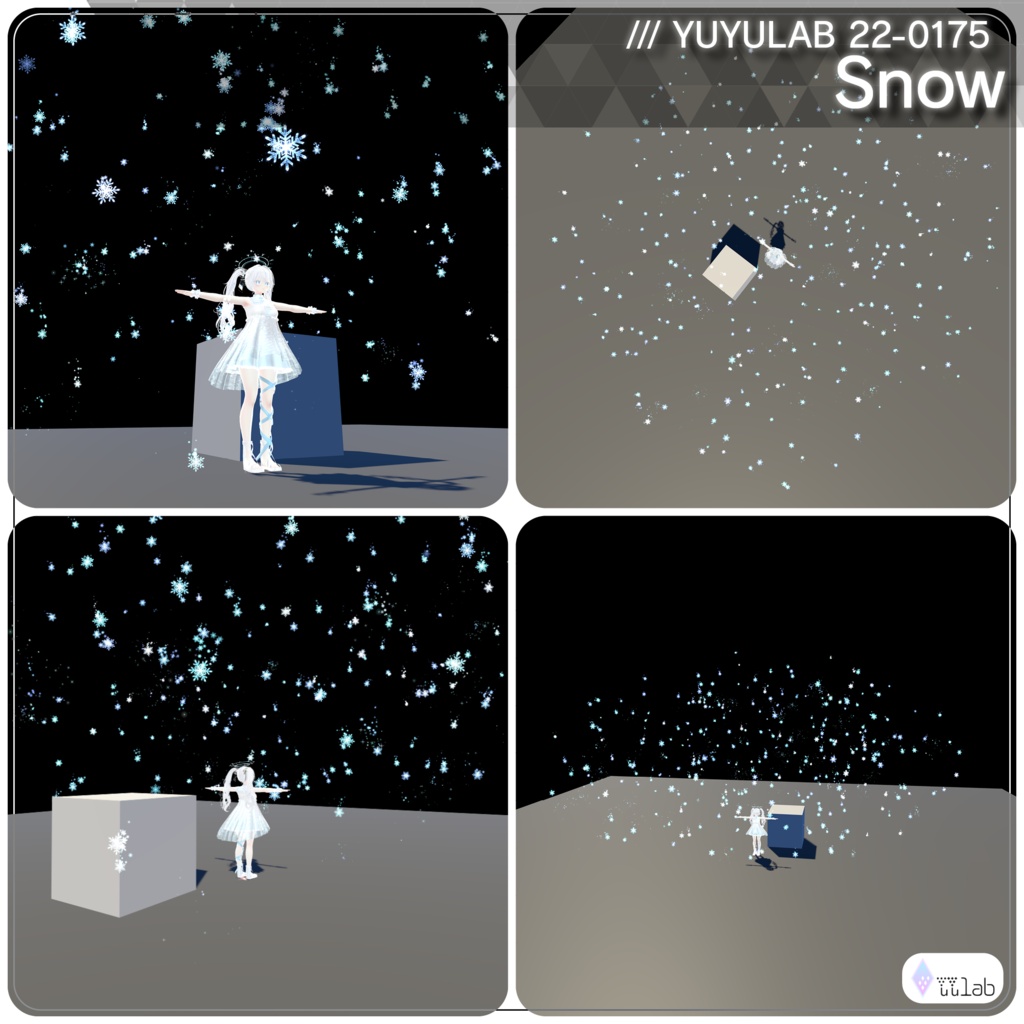 YUYULAB 22-0175 AvatarEffect アバターパフォーマンスエフェクト 【MA対応・VRchat想定】