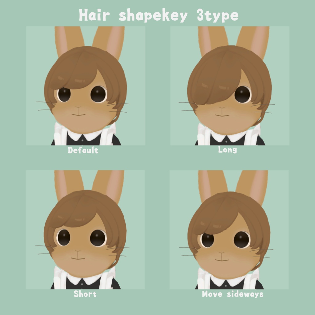 ColorfulRabbit用 メイド服