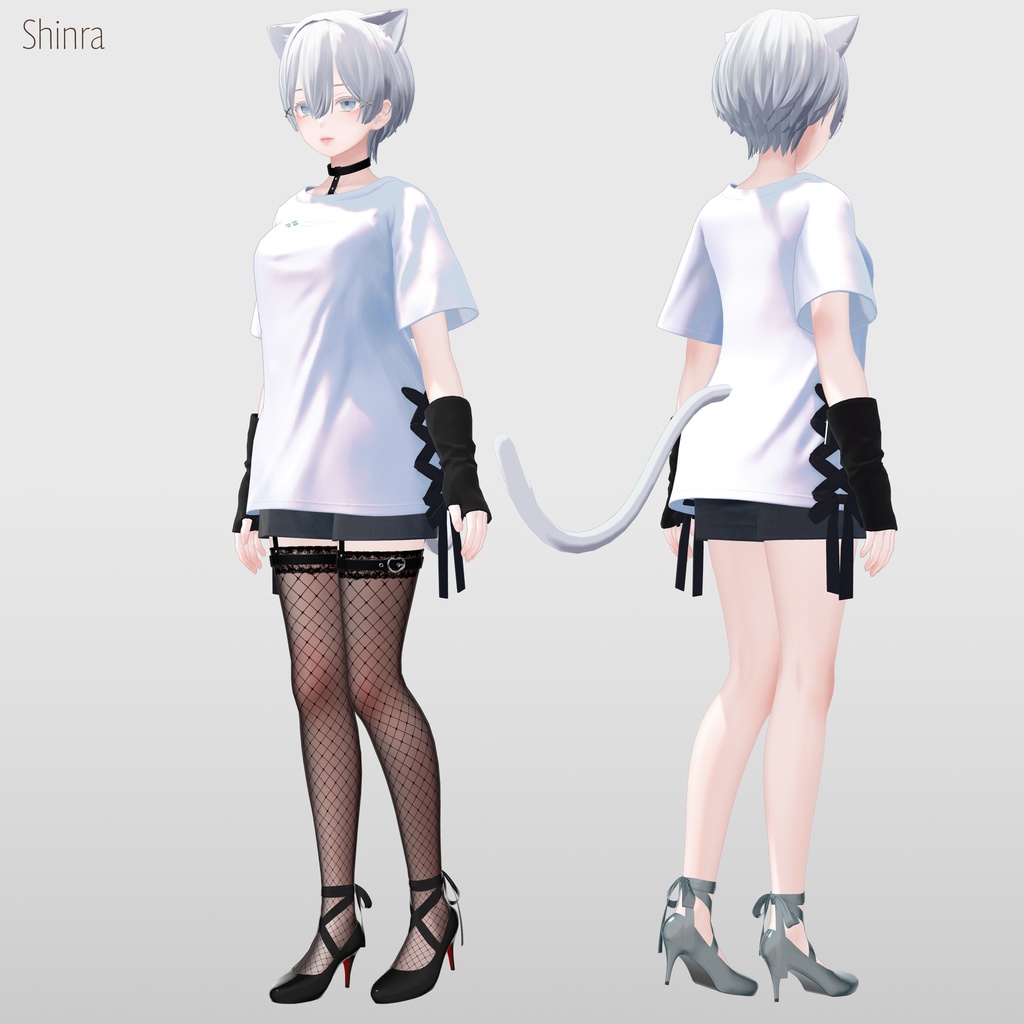 【11アバター対応】ハイヒールリボンパンプス