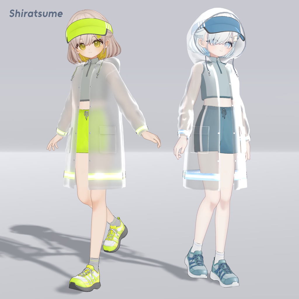 【10アバター対応】スポーツウェア, レインコート