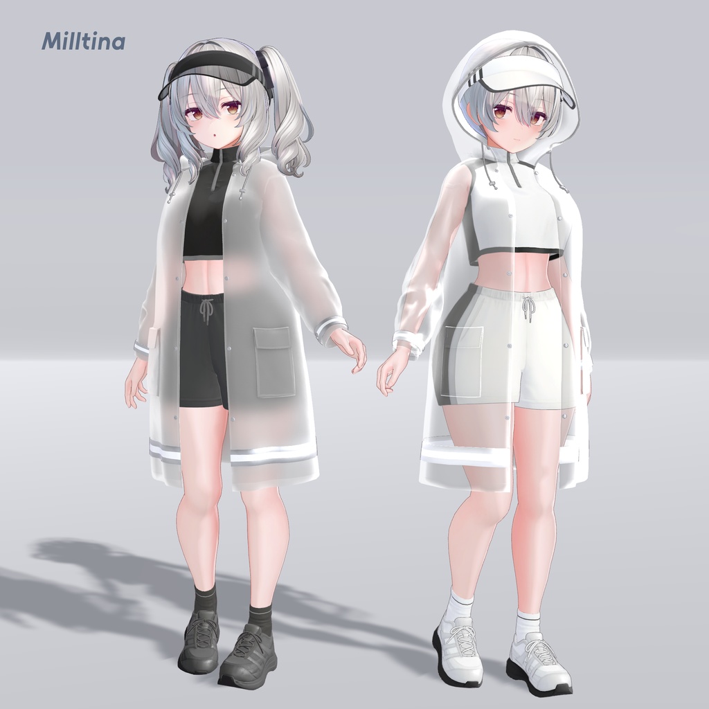 【10アバター対応】スポーツウェア, レインコート