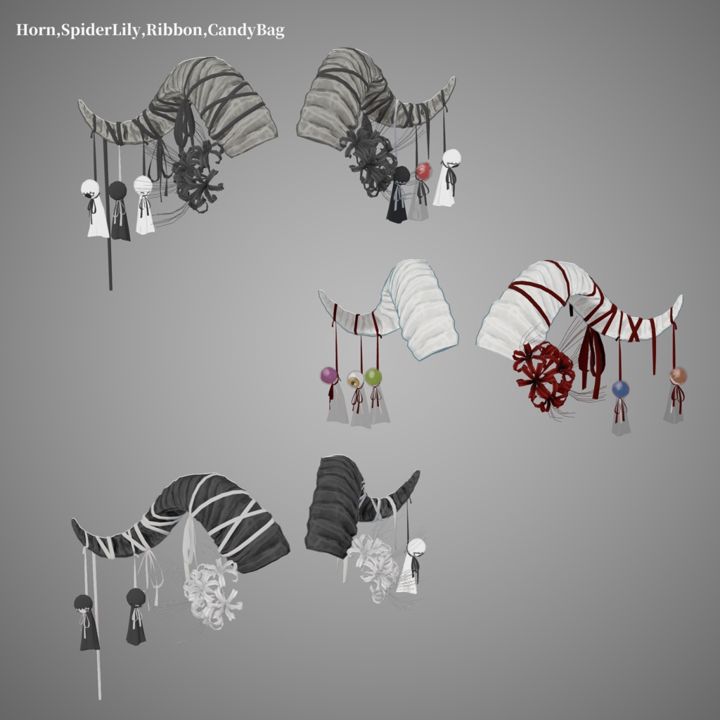 【10アバター対応】Lace Up Dress Outfit