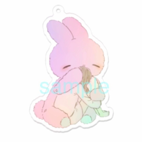 【受注発注】つらいとき一緒にいてくれるキミ【アクキー】