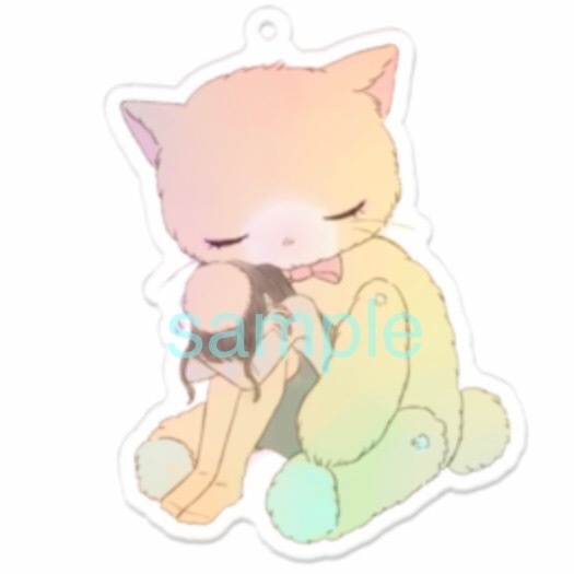 【受注発注】つらいとき一緒にいてくれるキミ【アクキー】