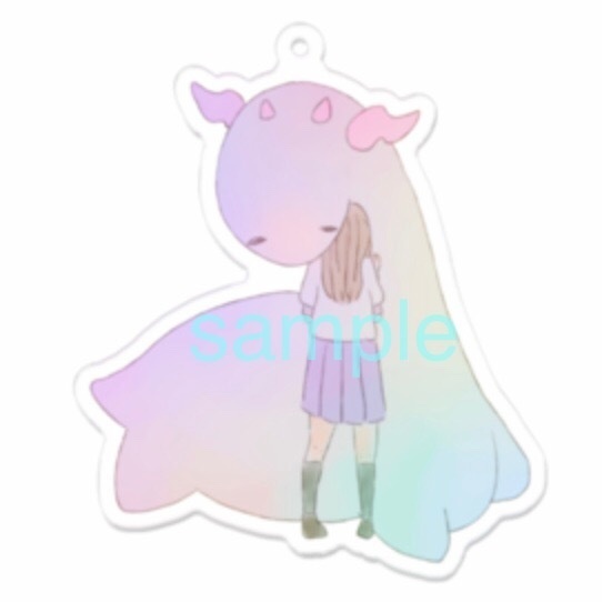 【受注発注】つらいとき一緒にいてくれるキミ【アクキー】