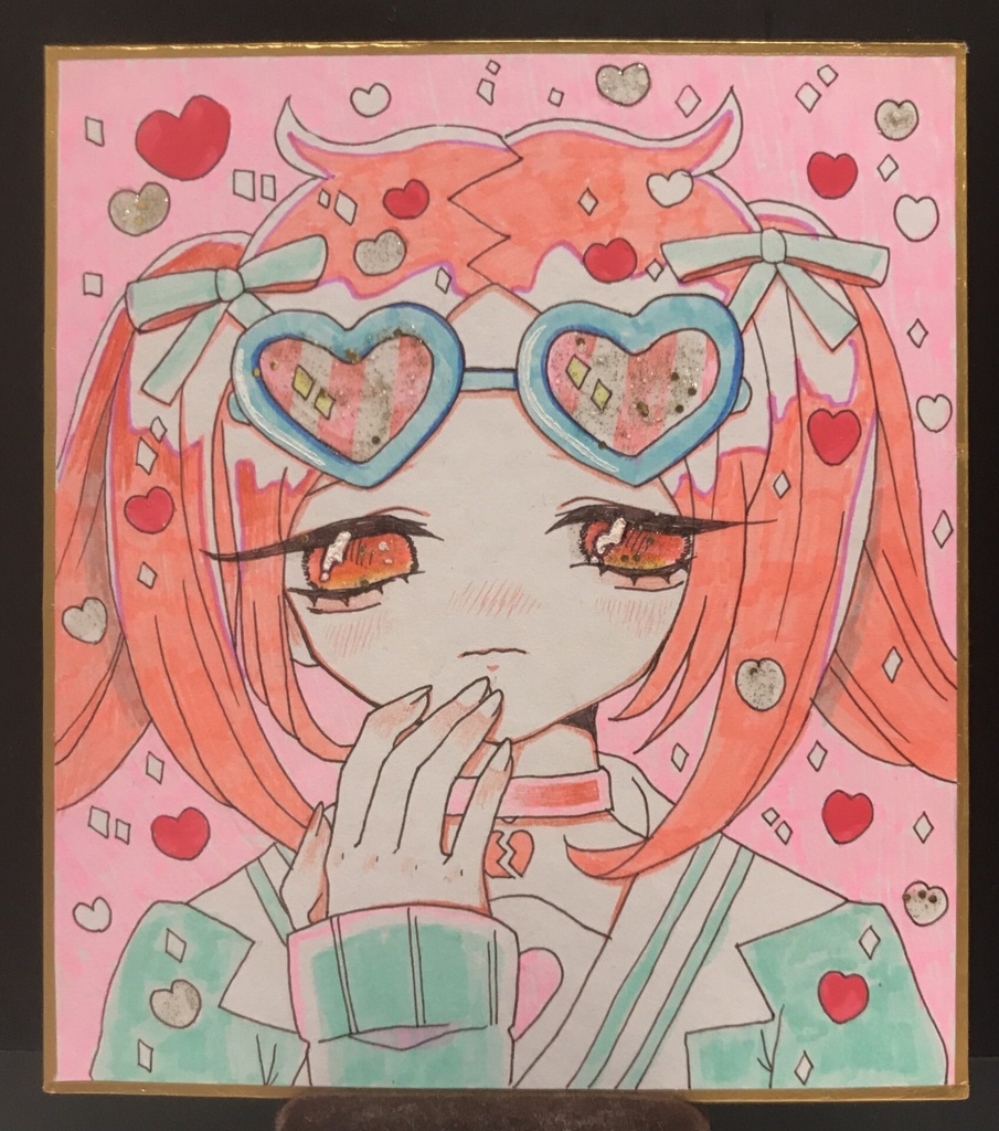 【ミニ色紙】セーラー星座女子