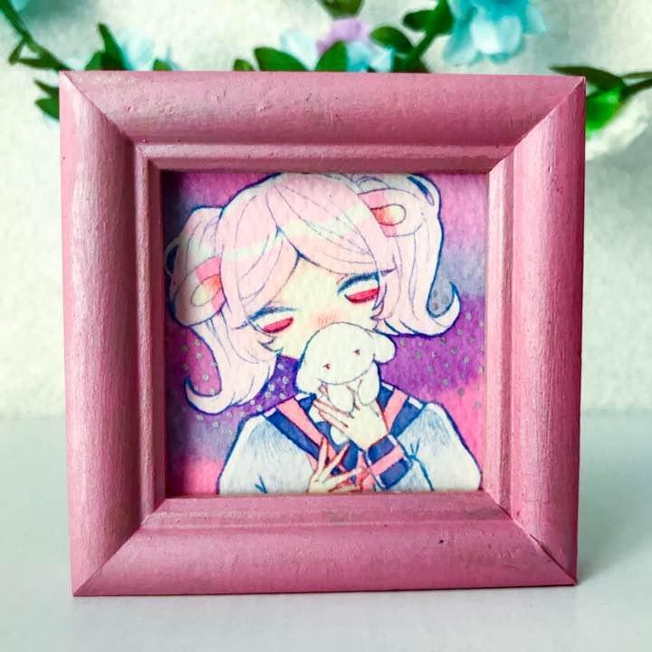 【ミニ原画】うさぎの子