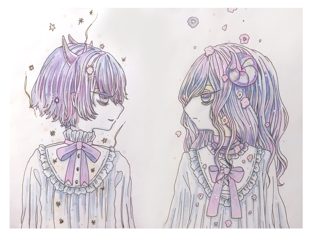 【原画】相容れぬ双子