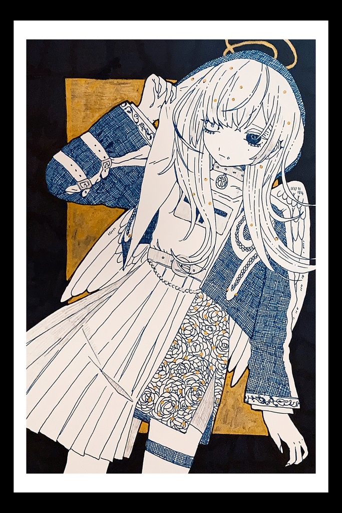 【原画】😈🦋🌸&😇🐍🌹