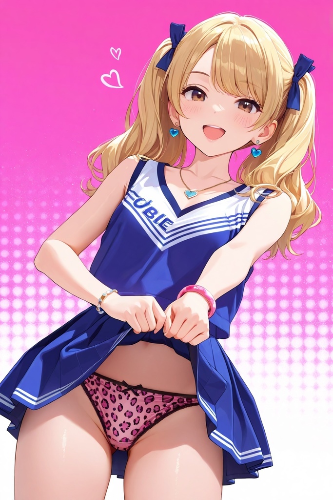 生パンチアガールのたくし上げ&ハイキックパンチラ