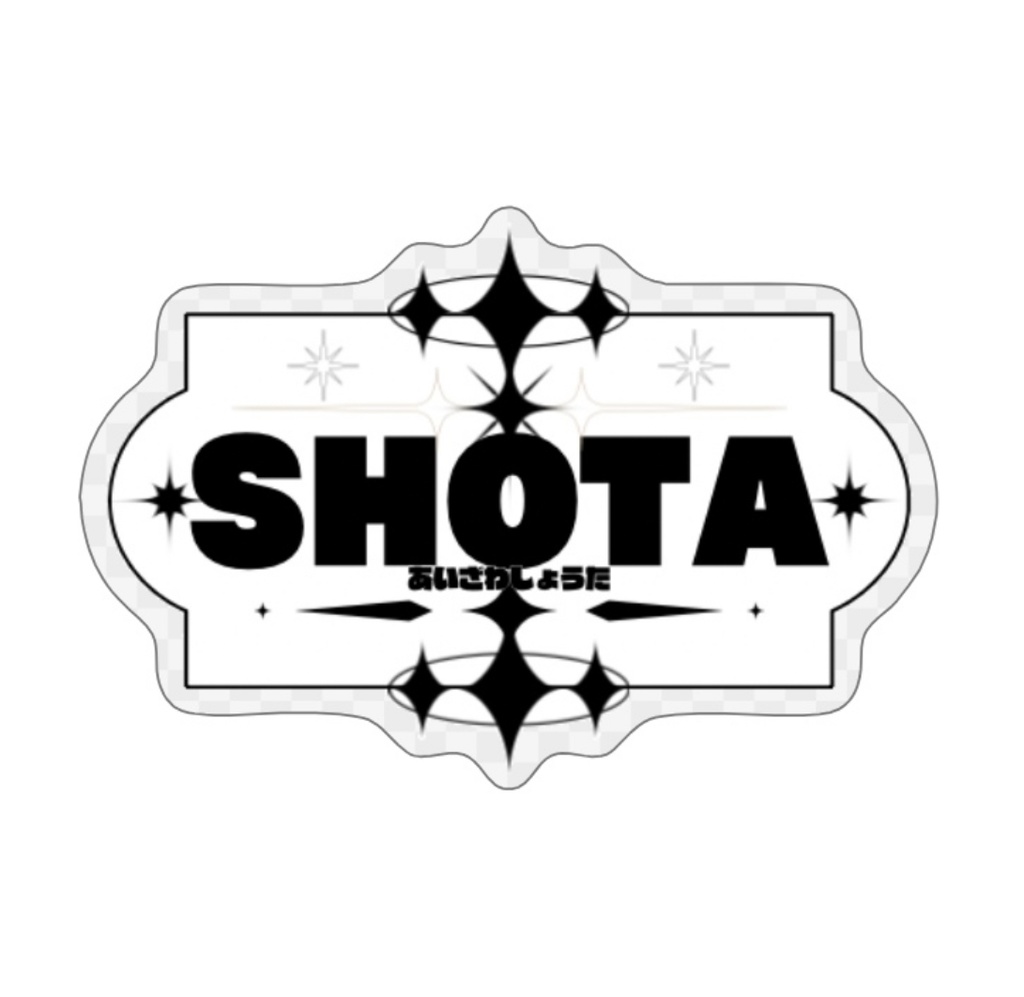 hrakお名前ステッカー