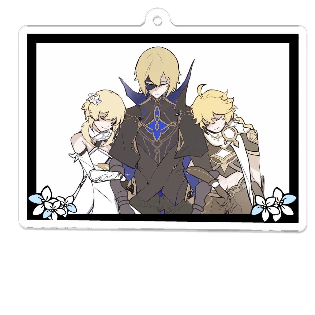 ダインスレイヴと蛍と空 アクリルキーホルダー