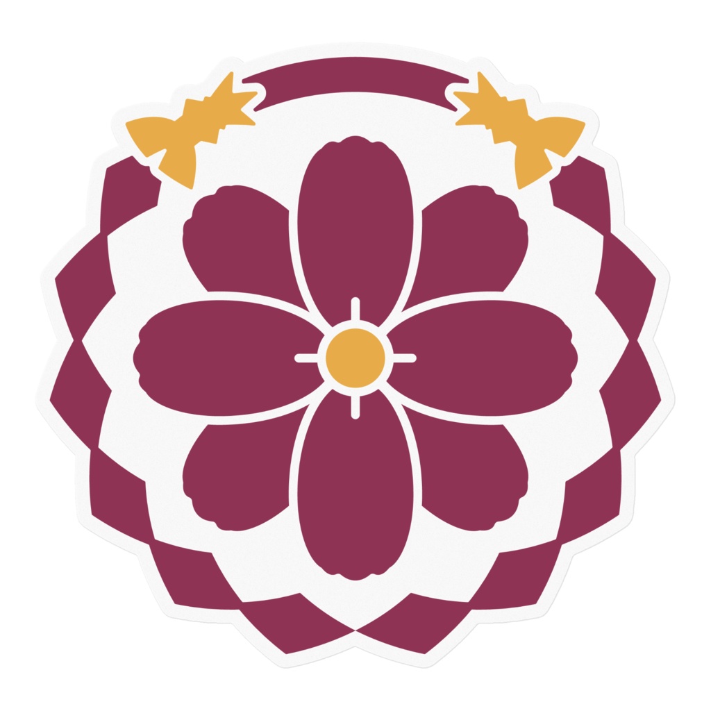 カラーなシンボルロゴステッカー