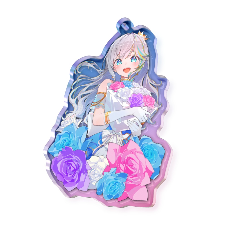 【ラティオ・ユィリス5周年記念グッズ】オーロラアクリルキーホルダーA