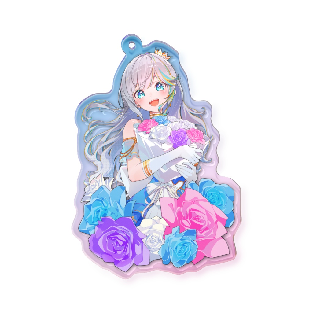 【ラティオ・ユィリス5周年記念グッズ】オーロラアクリルキーホルダーA