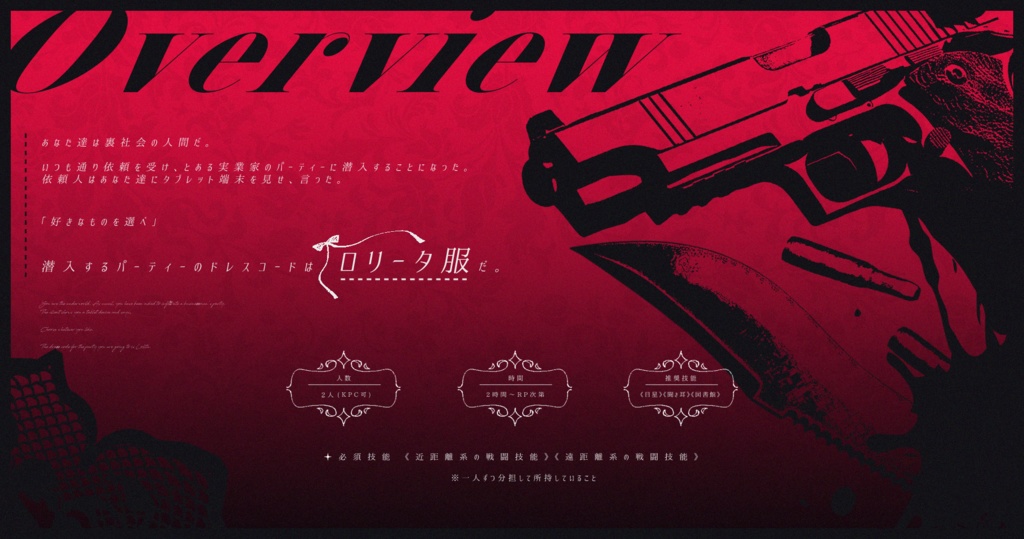 CoCシナリオ『Violence Lolita』SPLL:E193569