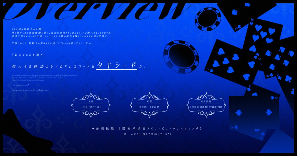 CoCシナリオ『Secret Tuxedo』SPLL:E189318