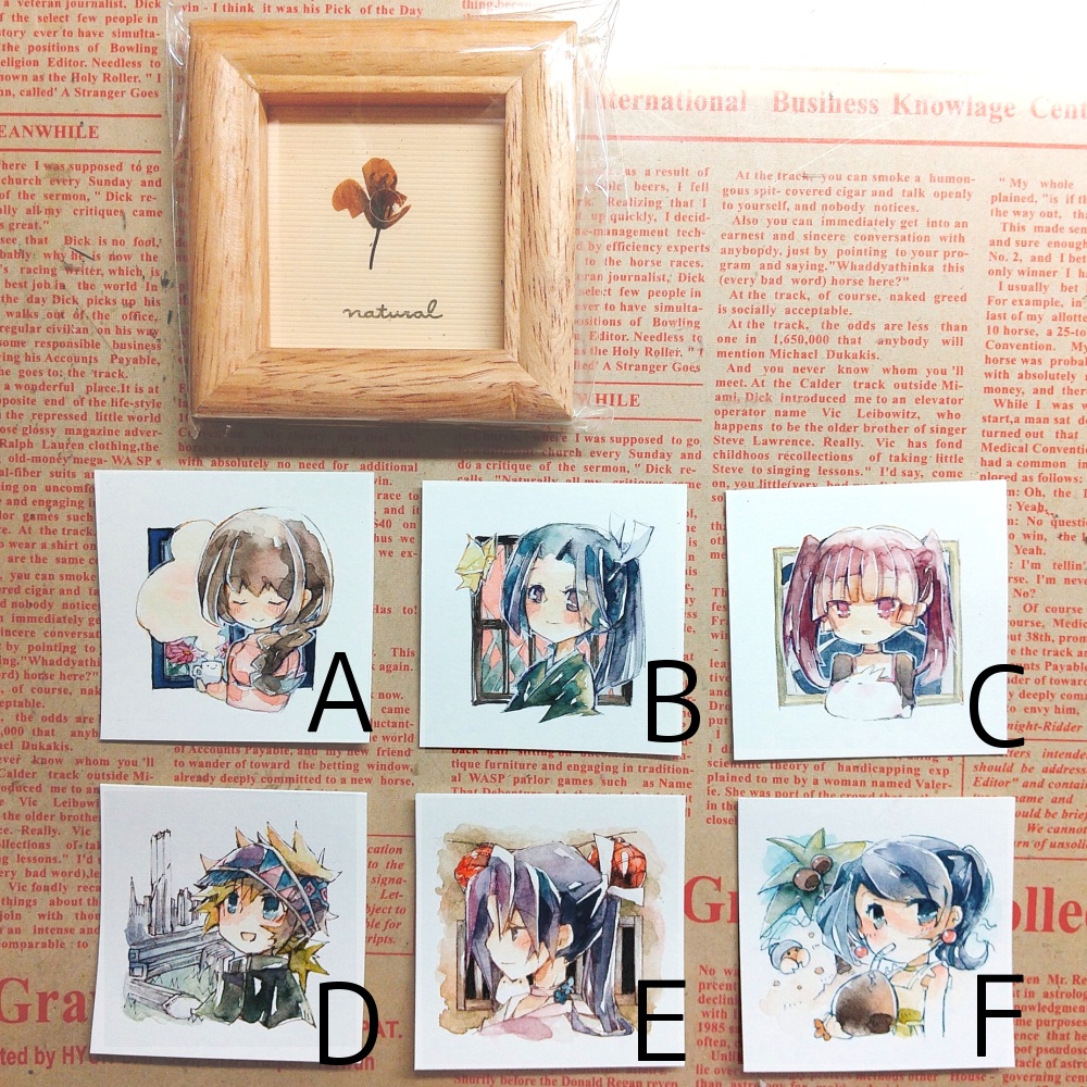 【原画】いろいろ(額なし送料込み)