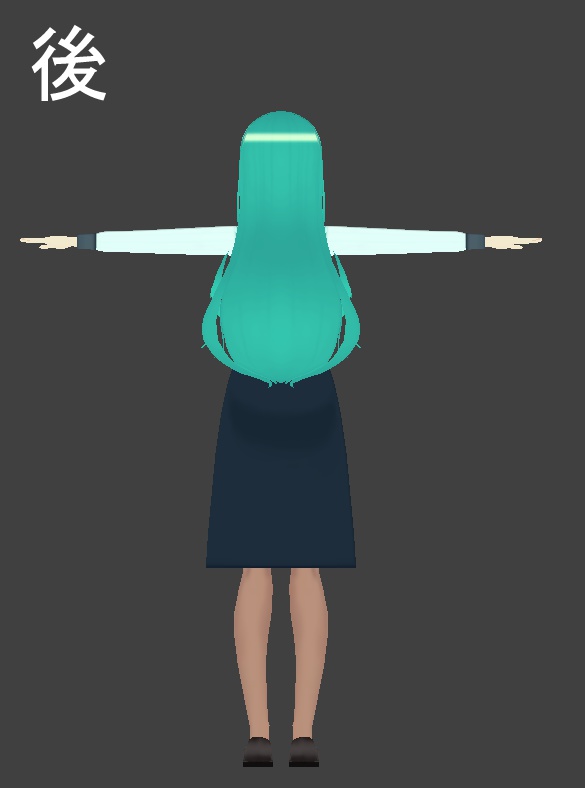 オリジナル3Dモデル『マリー』