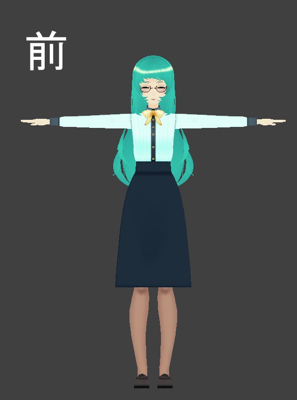 オリジナル3Dモデル『マリー』