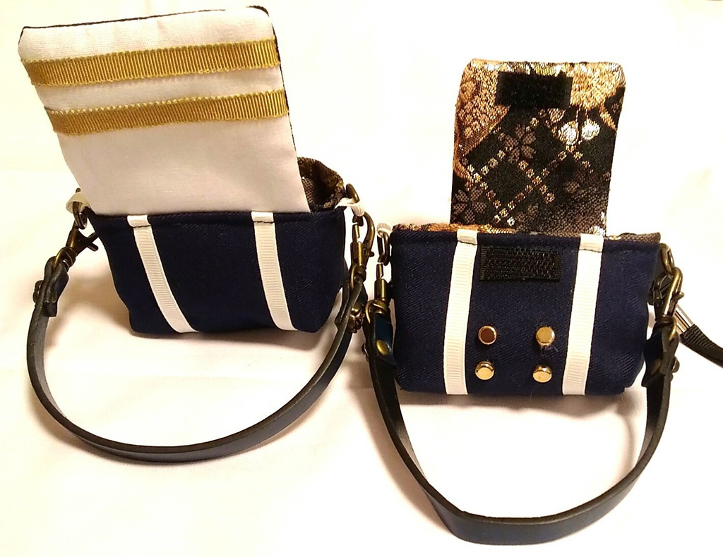 単眼鏡ポーチ/粟田口短刀・脇差イメージ