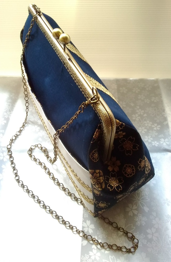 がま口ミニバッグ/一期一振イメージ