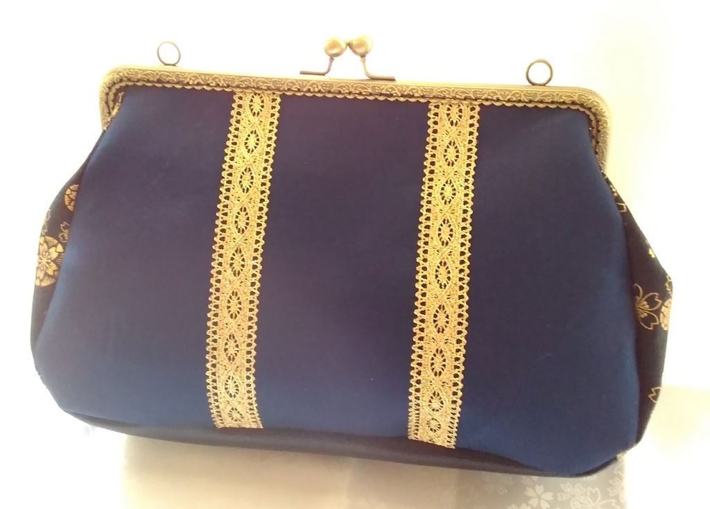 がま口ミニバッグ/一期一振イメージ