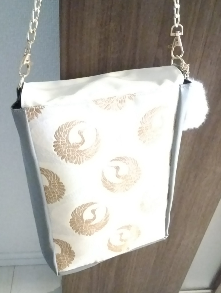 セール/書留鞄風ミニバッグ/鶴丸国永イメージ/試作品