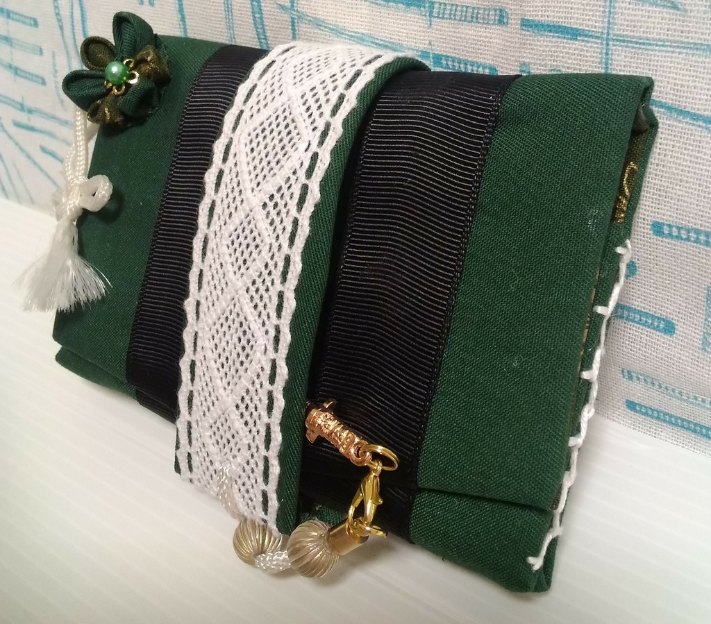 筥迫風ケース/山鳥毛、豊前江イメージ