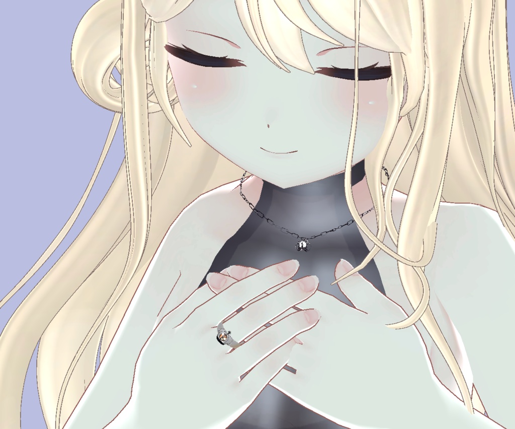 【VRChat向け3Dアクセサリーモデル】Crownアクセサリーセット