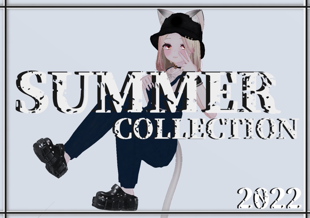 【VRChat向け3Dモデル】2022 SUMMER COLLECTION 舞夜専用