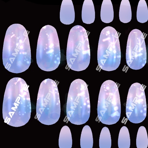 Soie Blanche - ソワ ブランシュ - 専用ネイルテクスチャ Nailtexture 4種