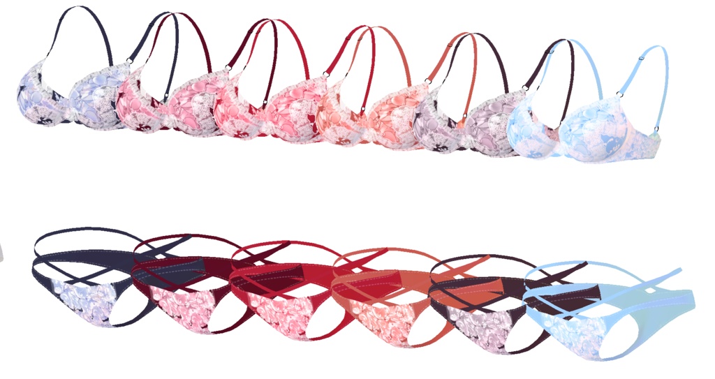 簡単導入◇森羅専用◇アンダーウェア テクスチャ◇Underwear Texture