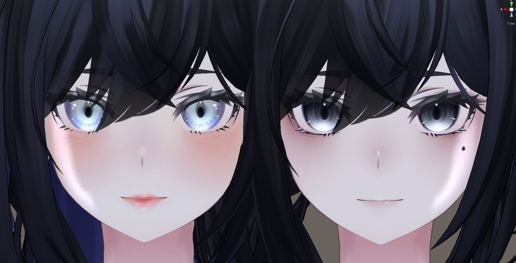 簡単導入◇Lasyusha専用◇メイク&目のテクスチャ◇make&eye Texture