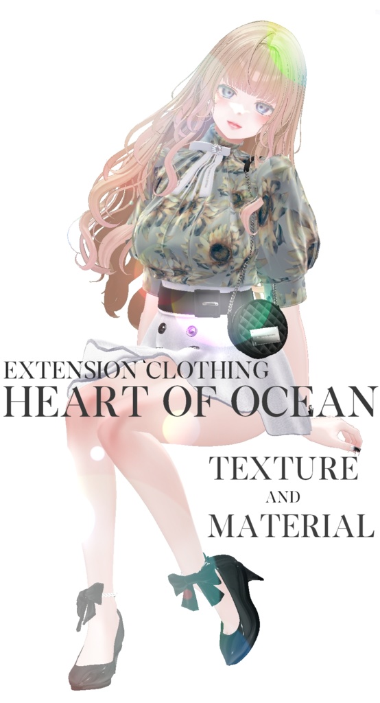 EXTENSION CLOTHING 『HEART OF OCEAN』専用Texture and Material