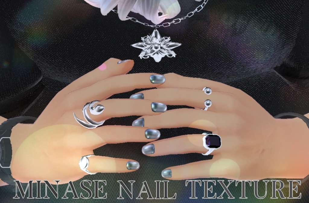 簡単導入◇水瀬専用◇ネイルテクスチャ◇Nail Texture