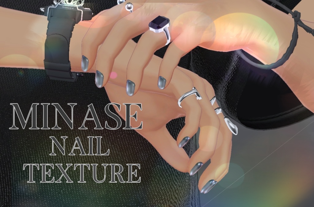 簡単導入◇水瀬専用◇ネイルテクスチャ◇Nail Texture