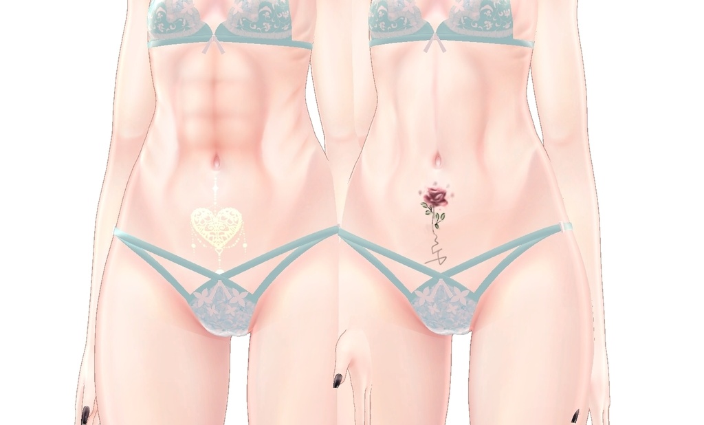 簡単導入◇マヌカ専用◇BODY加筆テクスチャ◇BODY Texture