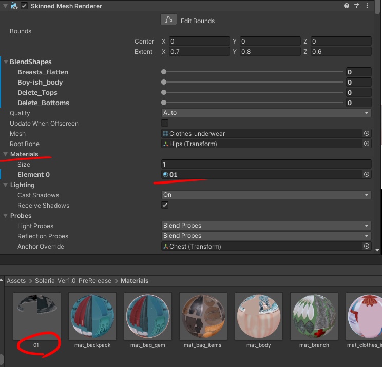 簡単導入◇ソラリア専用◇Underwear Texture◇Solaria / ソラリア