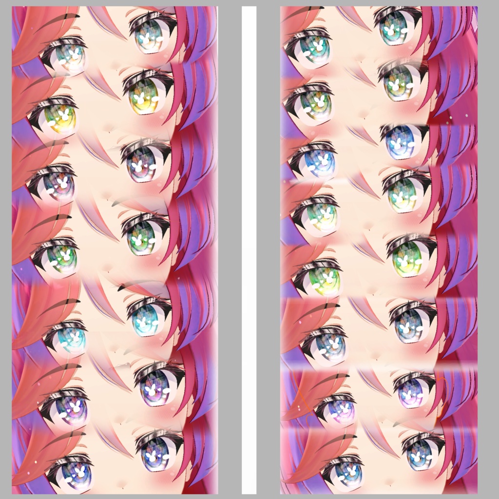 簡単導入◇伊奈波かや専用◇アイ テクスチャ◇EYE Texture