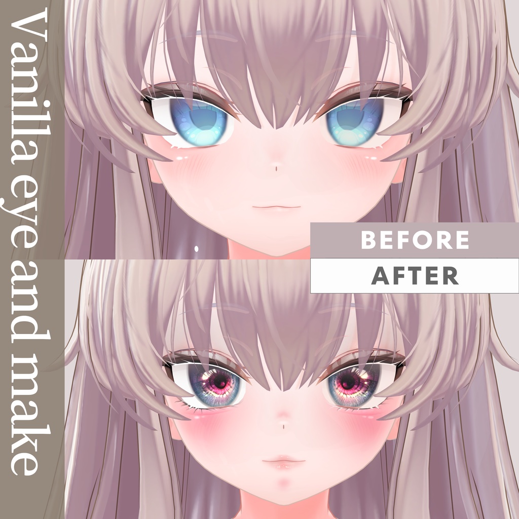 ◇Vanilla 専用◇アイ&メイクテクスチャ◇eye&make Texture