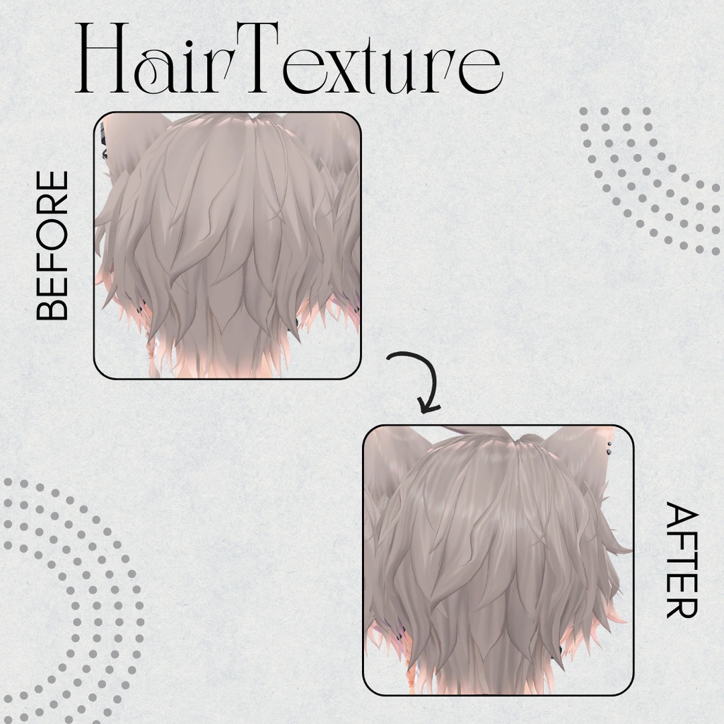 簡単導入◇Noa-ノア-専用◇メイク+目テクスチャ◇make up+eye Texture