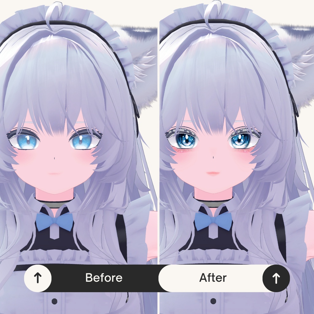 簡単導入◇瑞希専用◇メイク&目のテクスチャ◇make&eye Texture