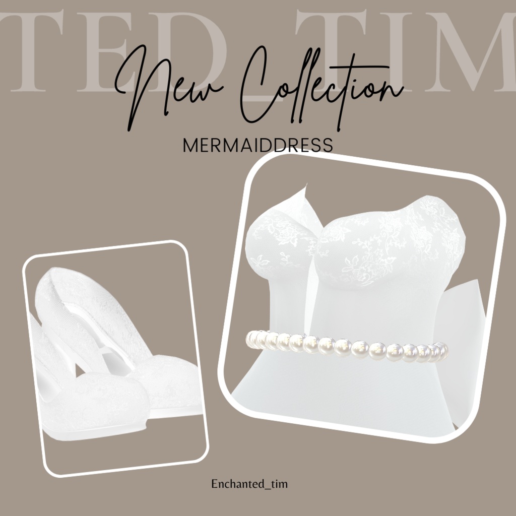 MermaidDress-マーメイドドレス-複数アバター対応