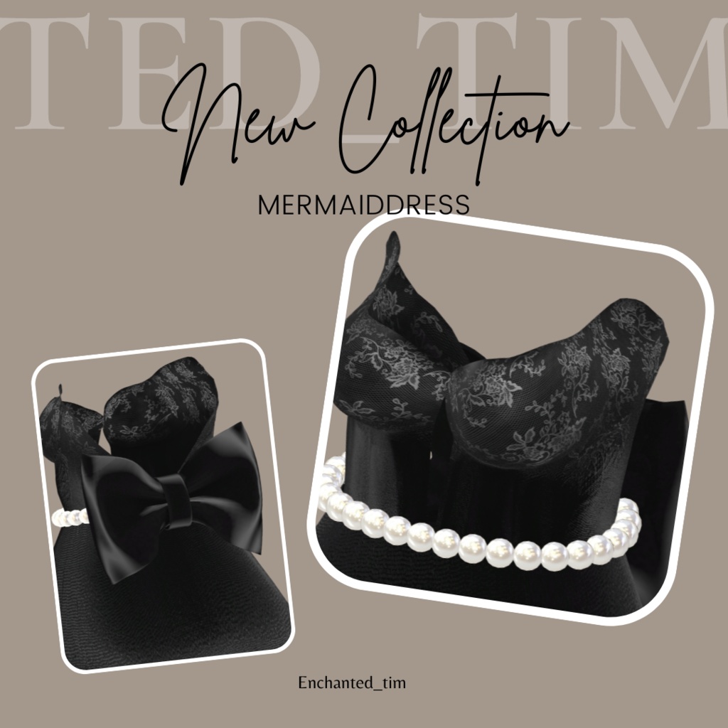 MermaidDress-マーメイドドレス-複数アバター対応